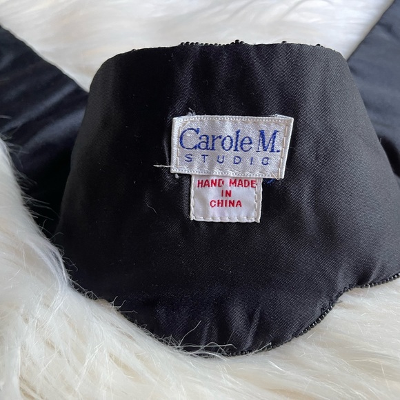 Carol M. Studio Vintage Ombre Scalloped Beaded Shell Clutch with Matching Belt - Picture 14 of 14